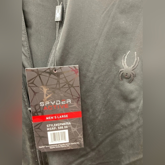 Spyder Active Full-Zip Hooded Jacket Size XL NWT MSRP $98 - Picture 5 of 8